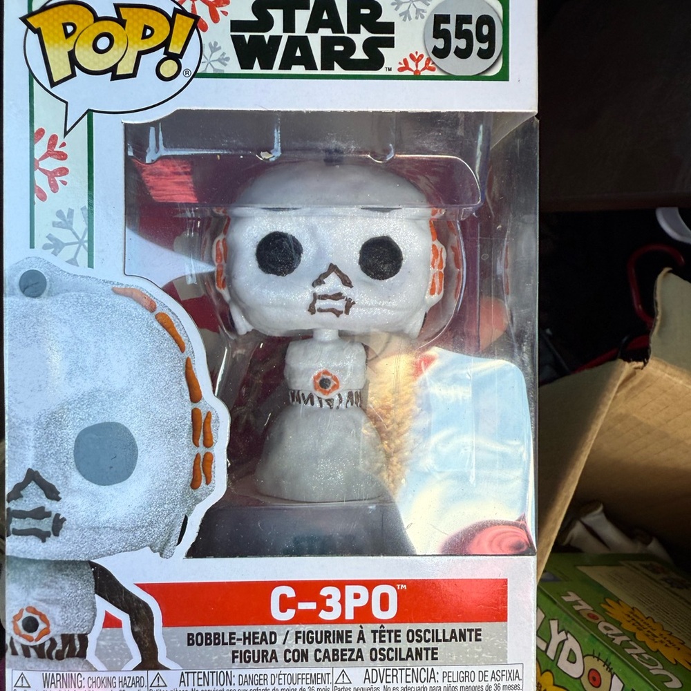 Funko Star Wars C-3PO Pop Figure - White and Orange